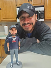 Load image into Gallery viewer, Custom Bobbleheads Fully Body Customizable 1 Person With Engraved Text