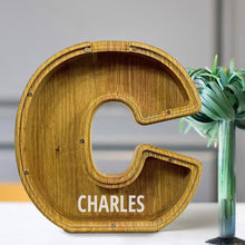将图片加载到图库查看器,MM-刻字木质存钱罐摆件CBS793A-CBS793Z