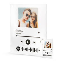 画像をギャラリービューアに読み込む, Custom Spotify Code Music Plaque With A Free Same Keychain(声田码扫描-牌子+钥匙链)