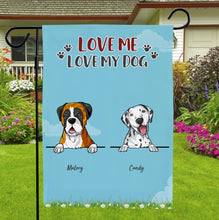 Load image into Gallery viewer, Cartoon Garden Flag(卡通狗花园旗)