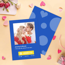 画像をギャラリービューアに読み込む, Custom Spotify Code Music Cards Multicolors Cards For Valentine's Day Cards ForAnniversary