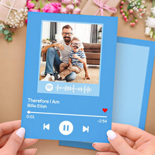 画像をギャラリービューアに読み込む, Custom Spotify Code Music Cards With Your Photo