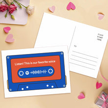 画像をギャラリービューアに読み込む, Custom spotify code Music Cards Magnetic Tape Style