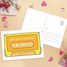 画像をギャラリービューアに読み込む, Custom spotify code Music Cards Magnetic Tape Style