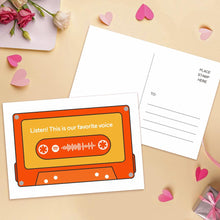 画像をギャラリービューアに読み込む, Custom spotify code Music Cards Magnetic Tape Style