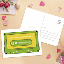 画像をギャラリービューアに読み込む, Custom spotify code Music Cards Magnetic Tape Style