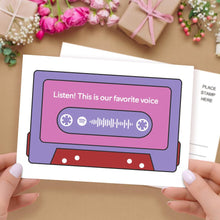 画像をギャラリービューアに読み込む, Custom spotify code Music Cards Magnetic Tape Style