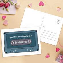画像をギャラリービューアに読み込む, Custom spotify code Music Cards Magnetic Tape Style