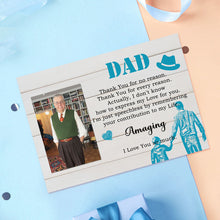 将图片加载到图库查看器,Custom Crochet Doll from Photo Handmade Look alike Dolls Gifts for Dad with Personalized Name Card