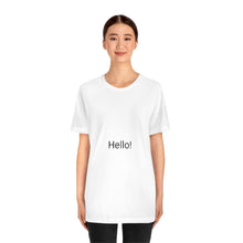 画像をギャラリービューアに読み込む, Unisex Jersey Short Sleeve Tee