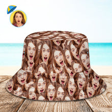 Load image into Gallery viewer, Custom Bucket Hat Unisex Outdoor Summer Cap Hiking Beach Sports Hats Gift for Lover Multiple Styles 的副本
