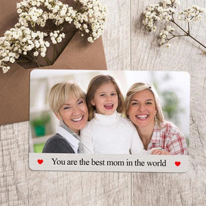 功能迁移-你是世界上最好的妈妈定制照片钱包卡-CARD108