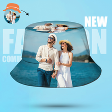Load image into Gallery viewer, TEST of Custom Bucket Hat Unisex Outdoor Summer Cap Hiking Beach Sports Hats Gift for Lover Multiple Styles
