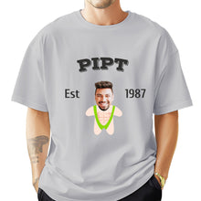 将图片加载到图库查看器，2DminimeT恤功能开发-Custom Face Minime T-shirt Personalized Name and Year

