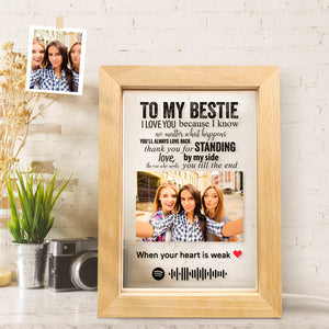 Custom Scannable Spotify Code Music Art Picture Frame Nignt Light Gift for Friends