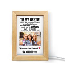 將圖片載入圖庫檢視器 Custom Scannable Spotify Code Music Art Picture Frame Nignt Light Gift for Friends
