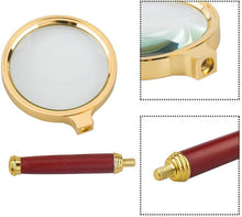 將圖片載入圖庫檢視器 Magnifying Glass(60mm 8 times), Tool For The Elderly To Make Newspaper Jigsaw Puzzles
